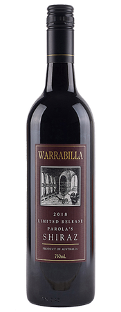 2018 Parola's Limited Release Shiraz