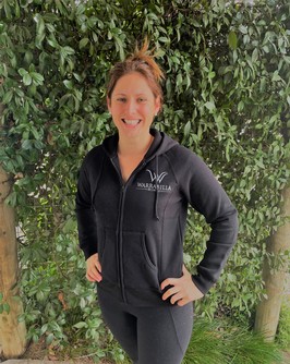 Black Warrabilla Full Zip Ladies Hoodie