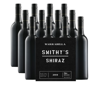 2018 Smithy's Shiraz dozen