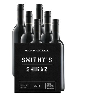 2018 Smithy's Shiraz half dozen