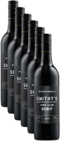2017 Smithy's Wine Club Durif - half dozen
